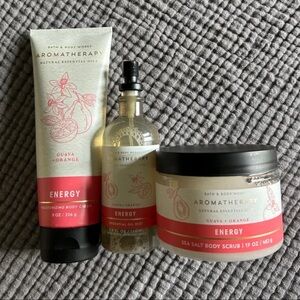 Bath & Body Works Aromatherapy Energy Bundle